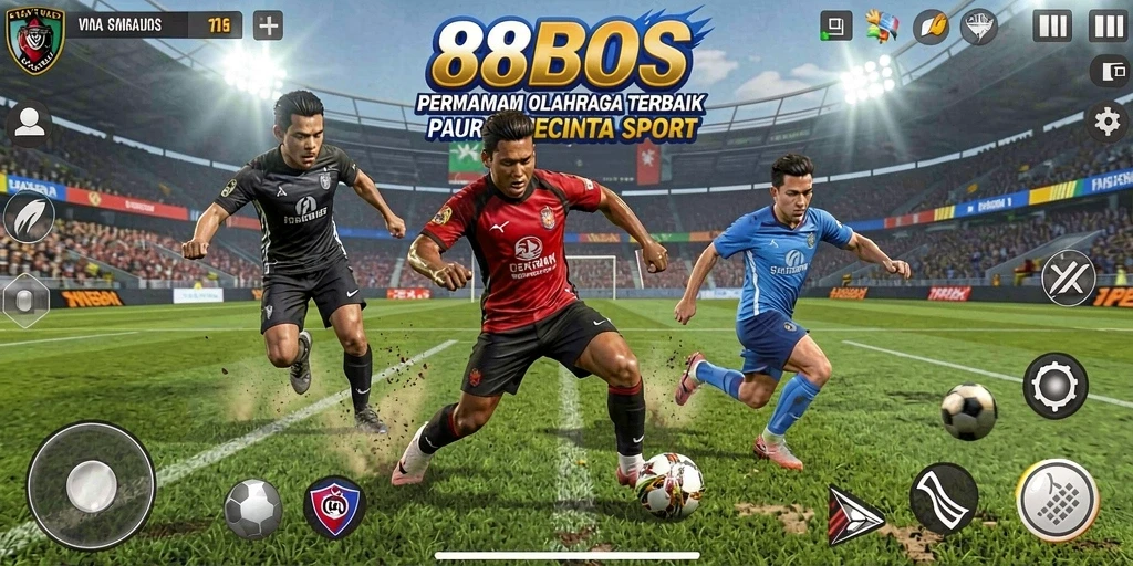 Tampilan gameplay seru dan interaktif di 88BOS.