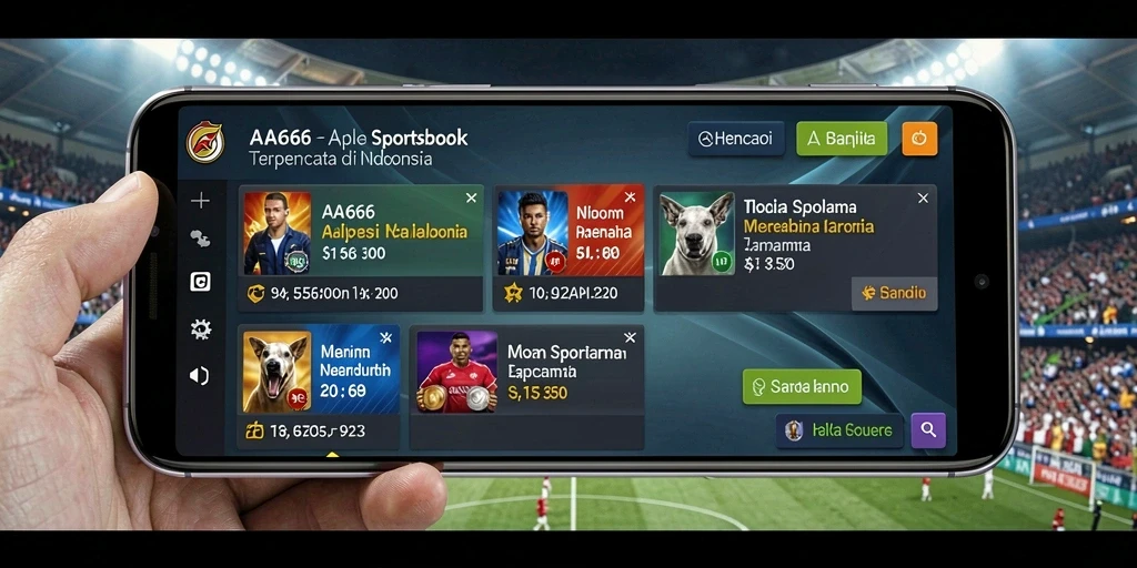 Tampilan gameplay AA666 yang menarik saat melakukan taruhan olahraga.