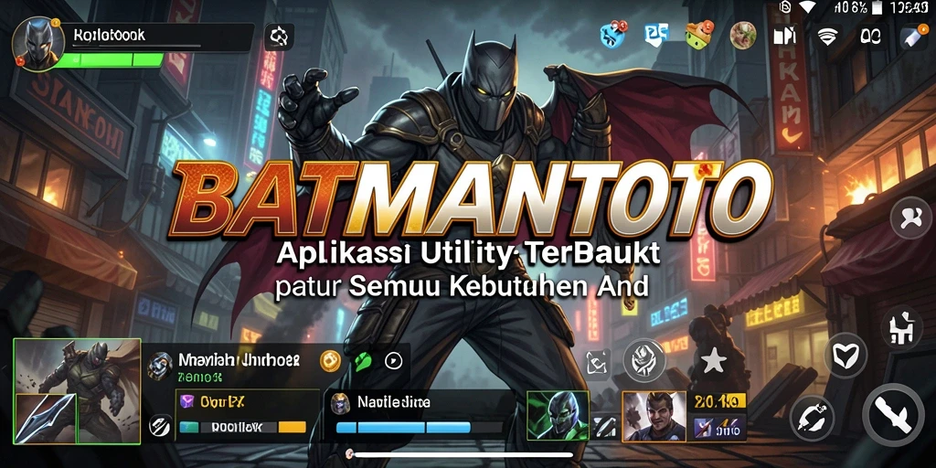 Tampilan utama BATMANTOTO yang memudahkan pengguna dalam navigasi.