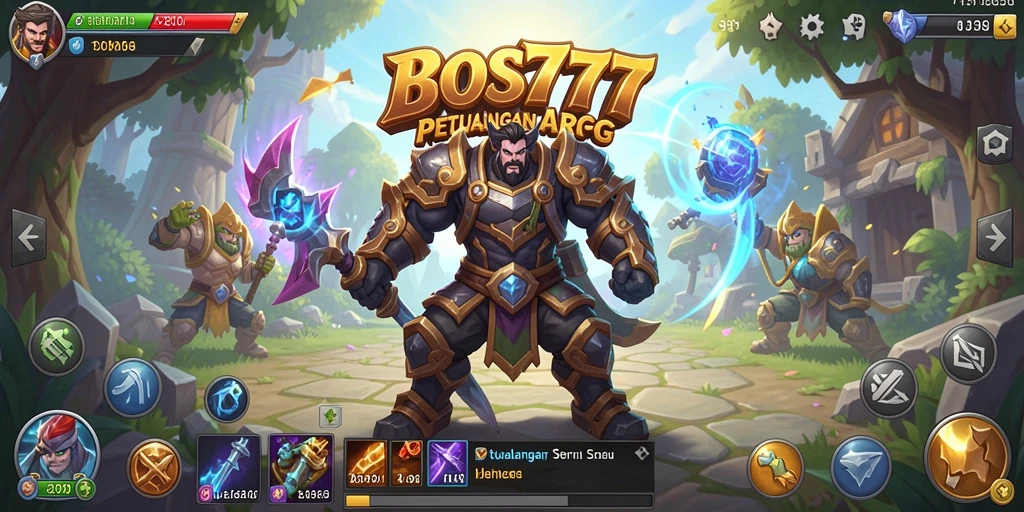 Tampilan gameplay BOS777 yang seru dan menegangkan.