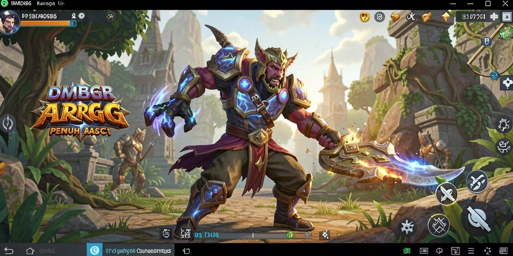 Tampilan gameplay DMD686 yang seru dan penuh aksi.