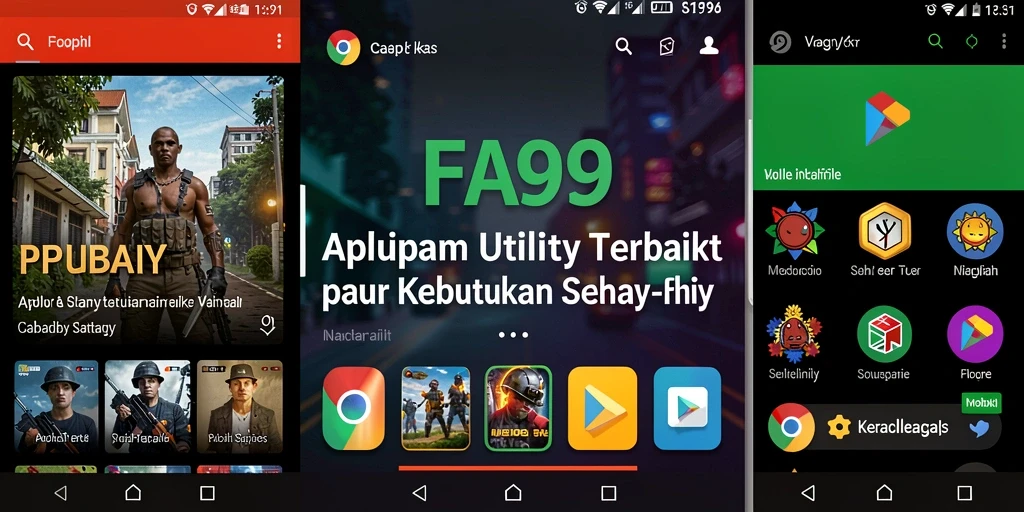 Tampilan screenshot utama FA99 dengan antarmuka pengguna yang menarik.