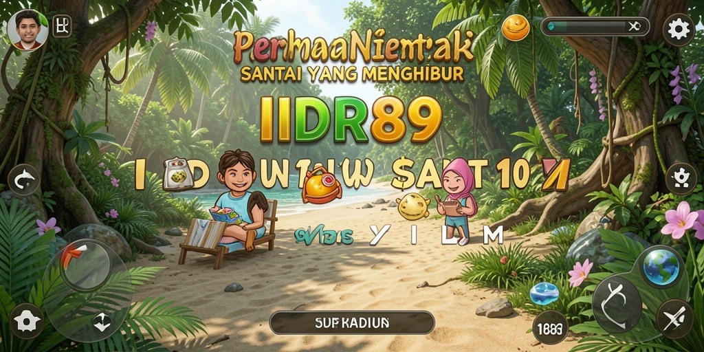 Tampilan gameplay <strong>IDR89</strong> dengan grafis menarik dan tantangan seru.