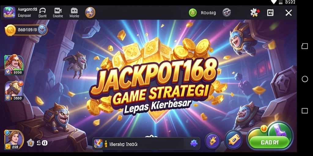 Tampilan seru dari gameplay JACKPOT168 yang mendebarkan.