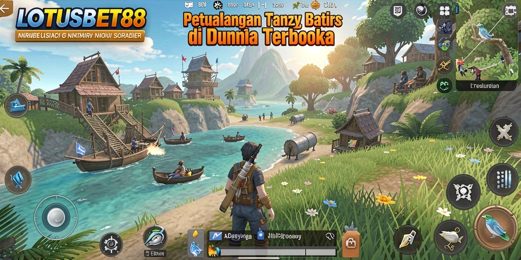 Gameplay LOTUSBET88 yang seru di dunia terbuka yang luas.
