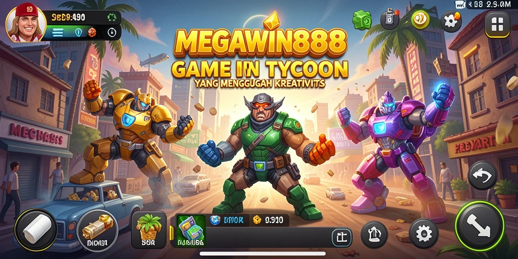 Tampilan gameplay MEGAWIN888 yang menarik dan seru.