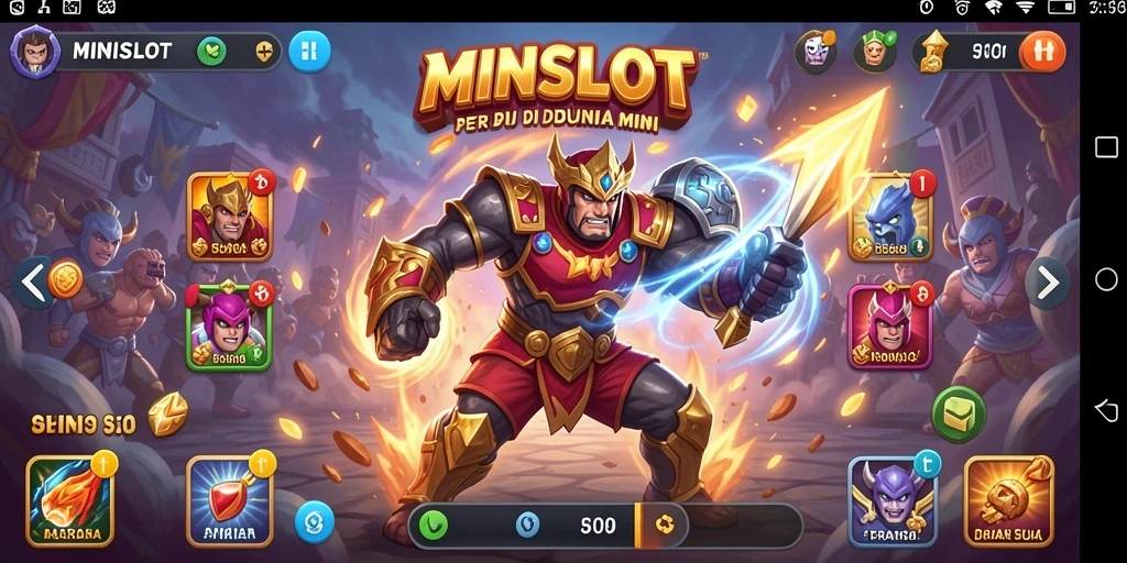 Tampilan gameplay Fighting yang mendebarkan dalam MINISLOT.