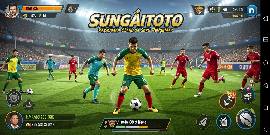 Tampilan utama gameplay SUNGAITOTO yang mendebarkan.