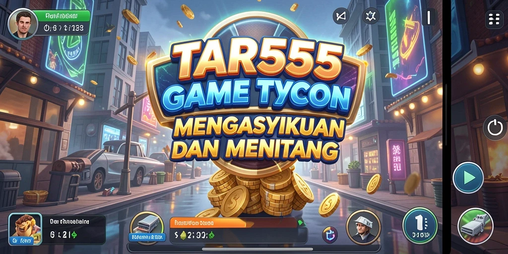 Tampilan gameplay TAR555 yang penuh strategi dan keseruan.