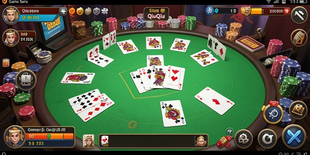 Screenshot gameplay QiuQiu yang seru di V07.