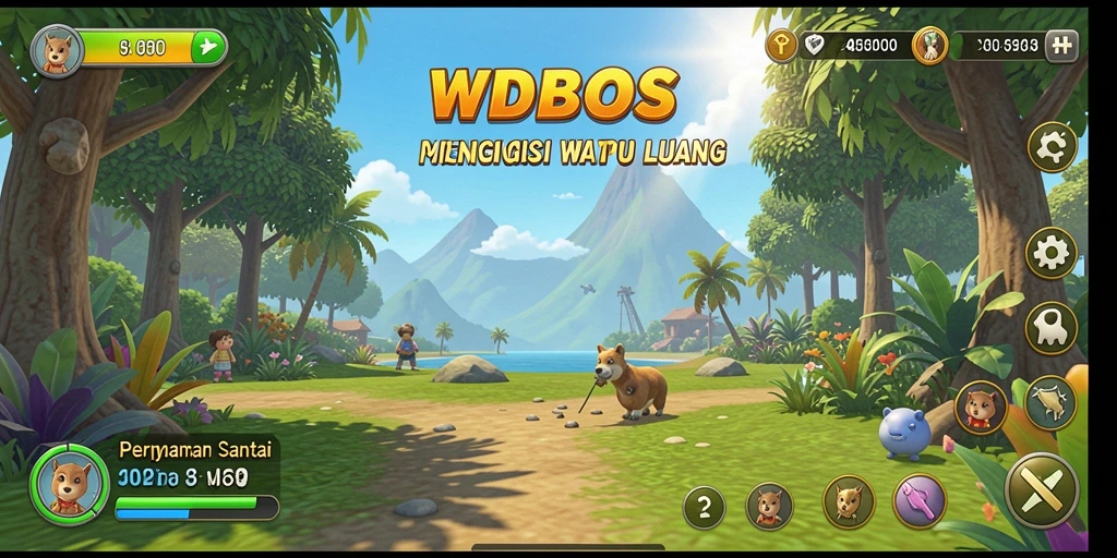 Tampilan gameplay WDBOS yang menarik dan menyenangkan.